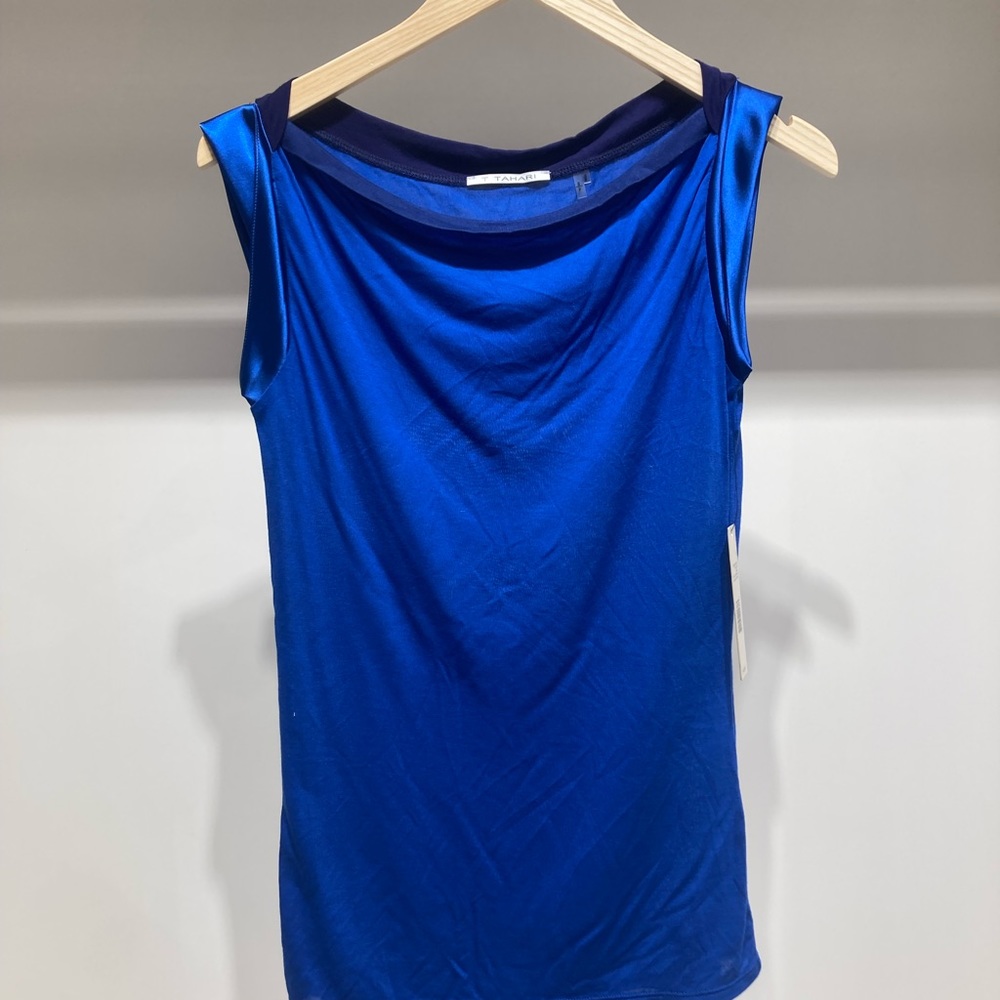 Boat neck tank top